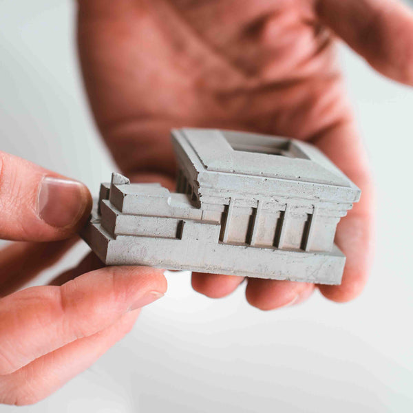 Concrete miniature - Birmingham Central Library