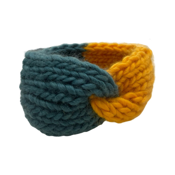 Twisted headband handmade by SzubiCrafts