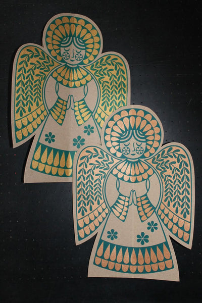 'Angel' 3D decoration by Karoline Rerrie