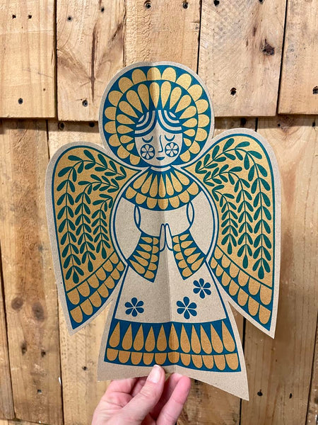 'Angel' 3D decoration by Karoline Rerrie