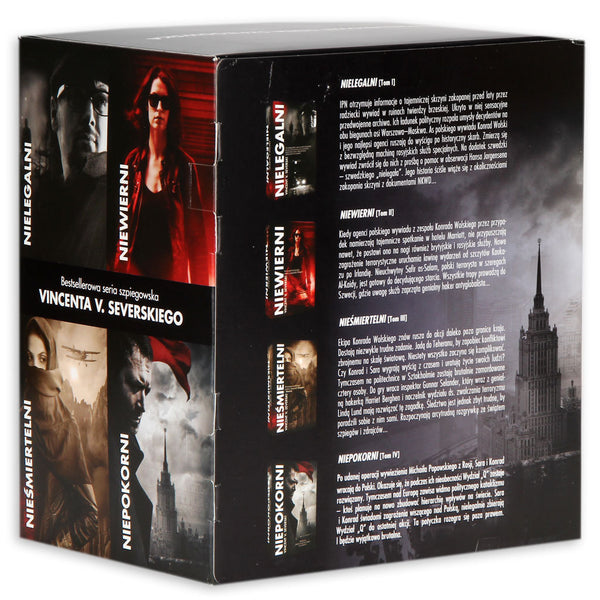 Pakiet: Nielegalni / Niewierni / Nieśmiertelni / Niepokorni - Severski Vincent V.