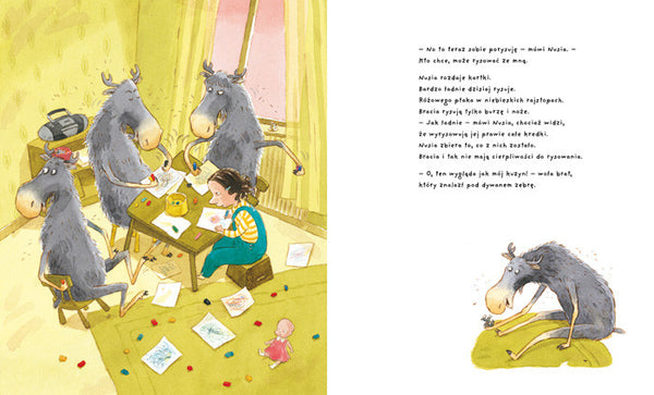 Nusia i bracia łosie. Pija Lindenbaum