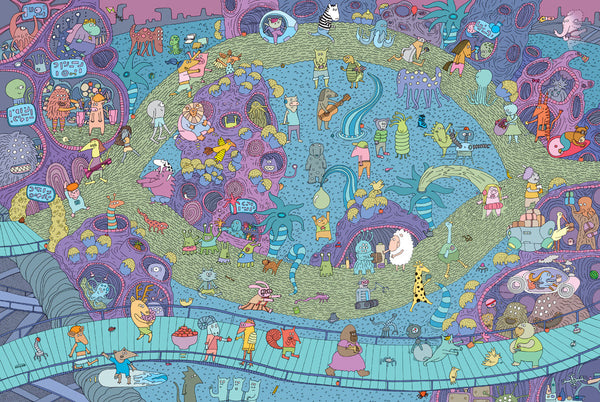 Mamoko 3000. Aleksandra i Daniel Mizielińscy