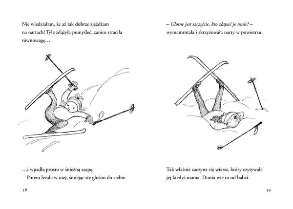 Szczęśliwy ten kto dostanie Dunię- Rose Lagercrantz