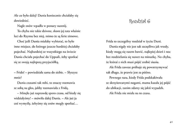 Szczęśliwy ten kto dostanie Dunię- Rose Lagercrantz