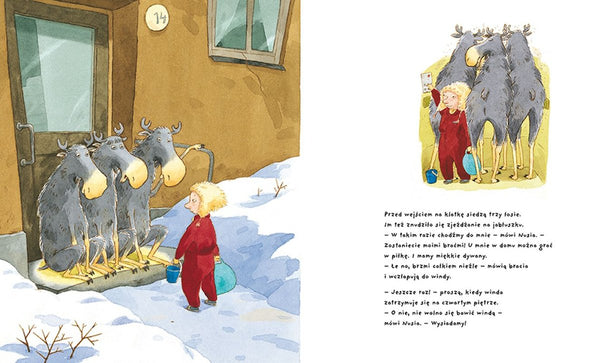 Nusia i bracia łosie. Pija Lindenbaum