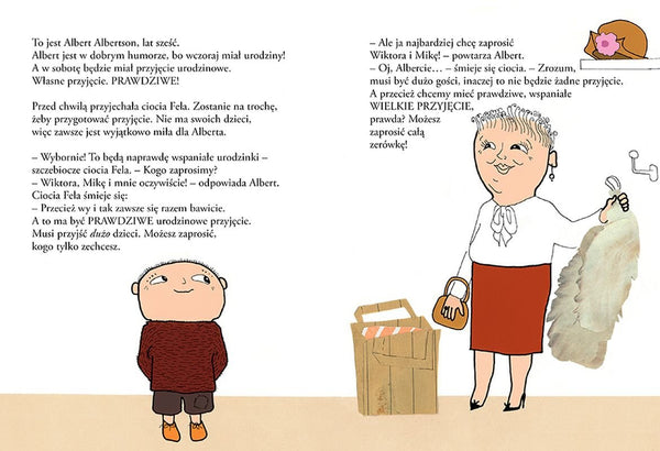 URODZINY ALBERTA - Gunilla Bergstrom