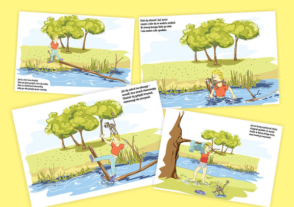 HISTORYJKI OBRAZKOWE - Co po czym?