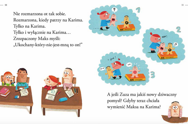 Zuza chce pocałować Maksa - Thierry Lenain, Delphine Durand