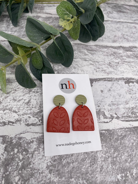 Botanica Earrings 1 by Nadege Honey