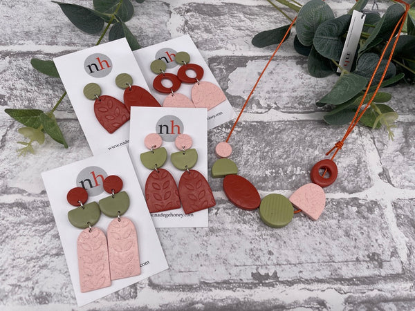 Botanica Earrings 1 by Nadege Honey