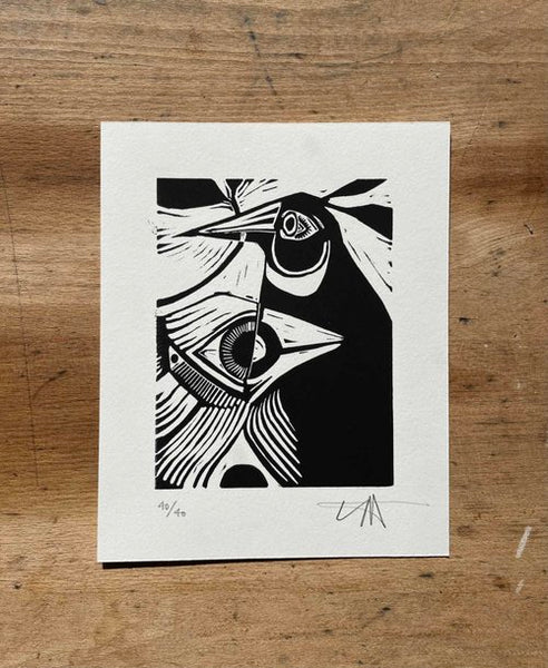 Lucy McLauchlan Prints -Linocut on Archival Paper