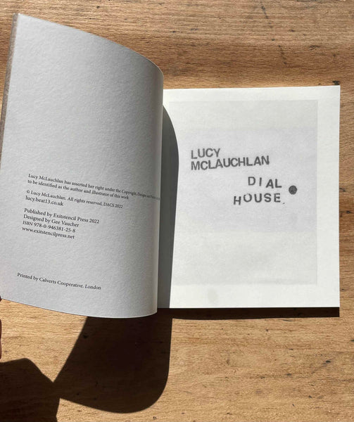Lucy McLauchlan - Dial House Art Book