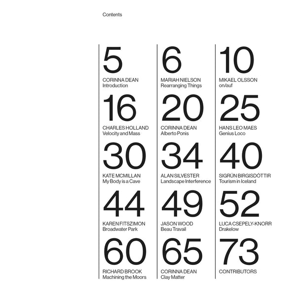 the modernist magazine issue #41 LANDSCAPE