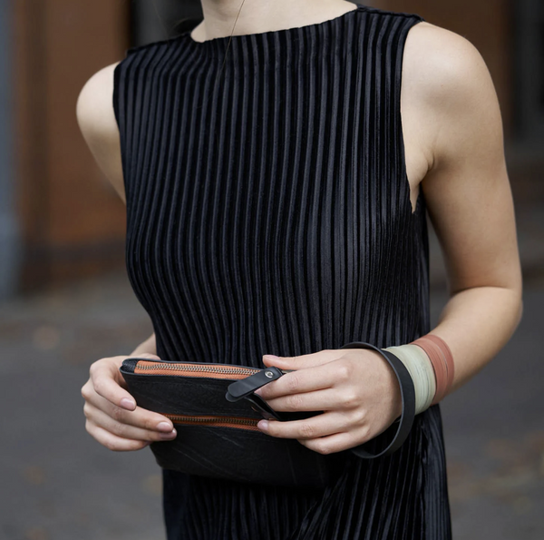 Twirl Recycled Rubber Bracelet by Paguro