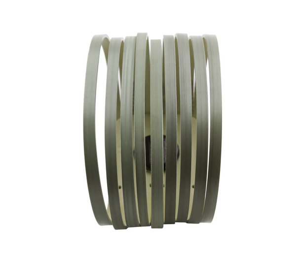 Twirl Recycled Rubber Bracelet by Paguro