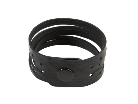 Carter Recycled Rubber Bracelet by Paguro