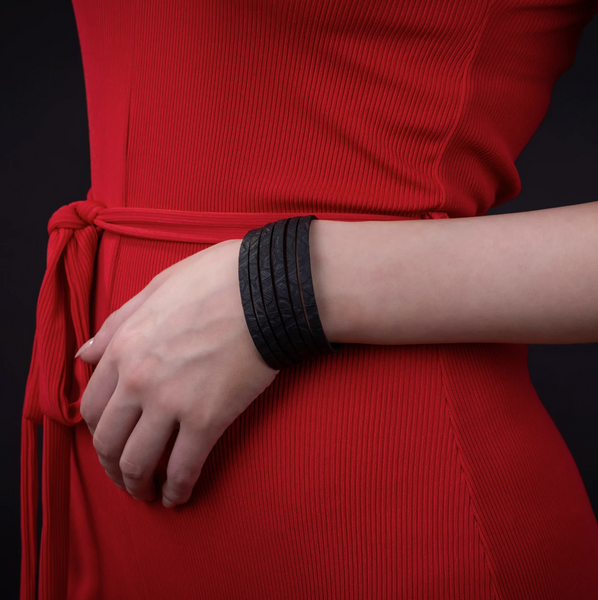 Carter Recycled Rubber Bracelet by Paguro