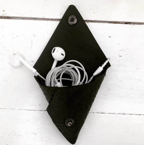 Vegan coin/earphones POUCH by Paguro