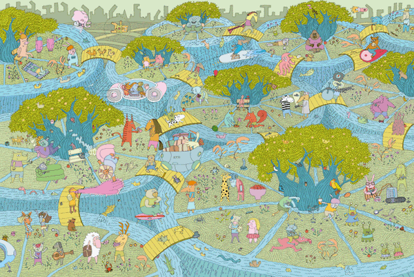 Mamoko 3000. Aleksandra i Daniel Mizielińscy