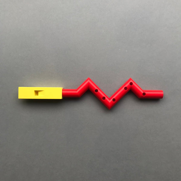 The Pipe Shoppe - Red Yellow Zigzag