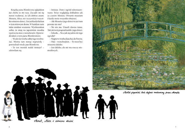 Linnea w ogrodzie Moneta. Christina Björk