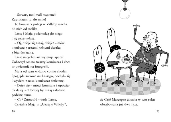 Tajemnica kawiarni. Biuro Detektywistyczne Lassego i Mai: tom 4. - Martin Widmark