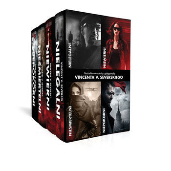 Pakiet: Nielegalni / Niewierni / Nieśmiertelni / Niepokorni - Severski Vincent V.