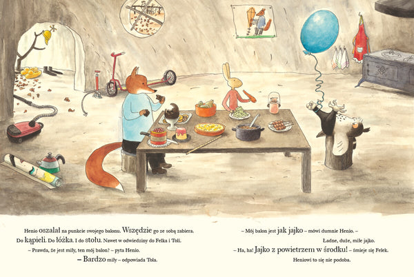 Felek i Tola i balon Henia - Vanden Heede Sylvia , The Tjong-Khing