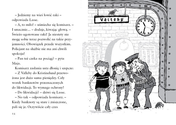 Tajemnica pociągu. Biuro detektywistyczne Lassego i Mai. Tom 7 - Martin Widmark, Helena Willis (Copy) (Copy)