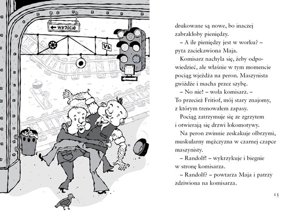 Tajemnica pociągu. Biuro detektywistyczne Lassego i Mai. Tom 7 - Martin Widmark, Helena Willis (Copy) (Copy)