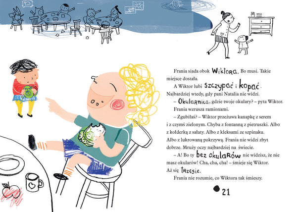 Okularki. Ewa Madeyska