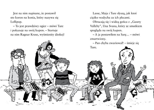 Tajemnica galopu. Biuro detektywistyczne Lassego i Mai. Tom 17 - Martin Widmark, Helena Willis