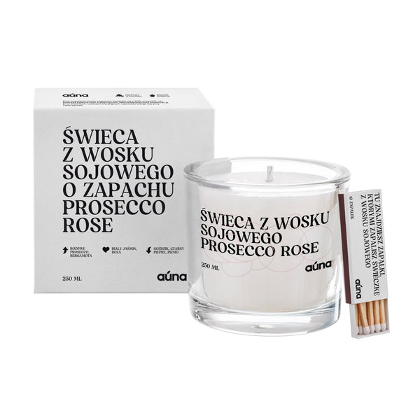 Soy Candle Prosecco Rose