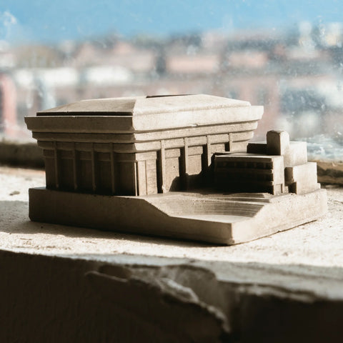 Concrete miniature - Birmingham Central Library