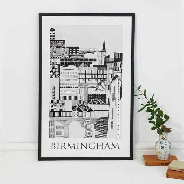 'Birmingham' print by Emma Hardicker