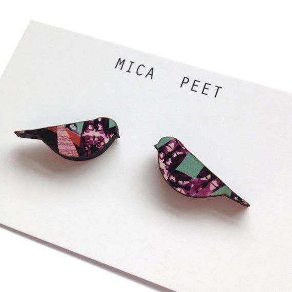 Bird Stud Earrings