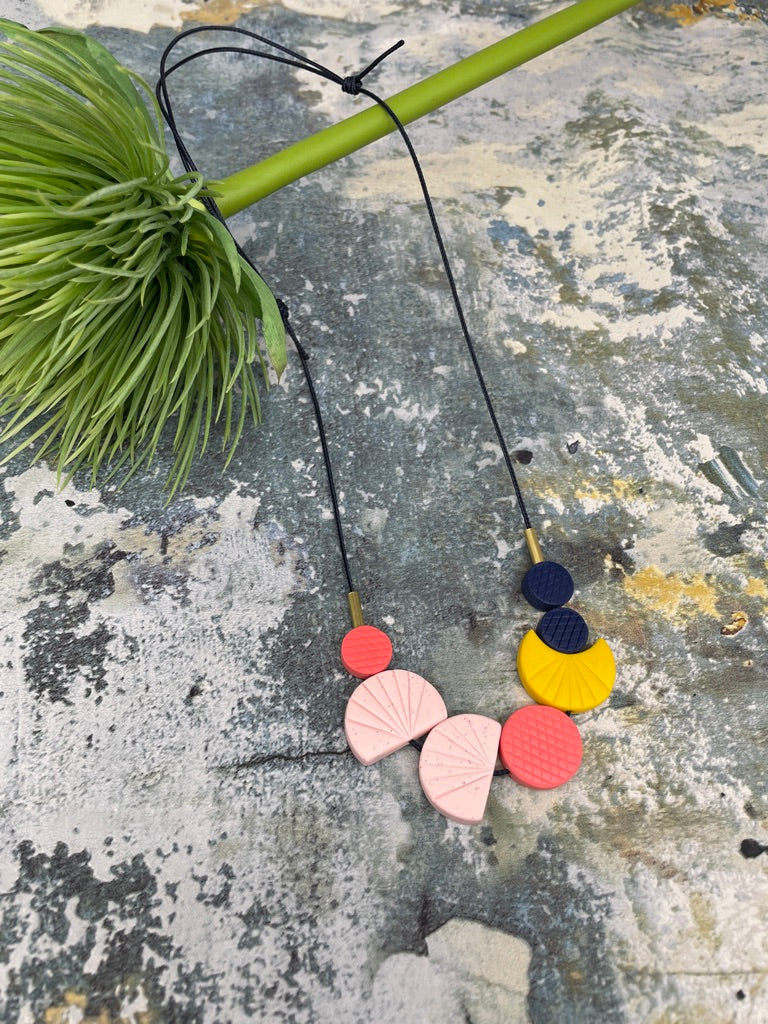 Scallop Necklace by Nadege Honey