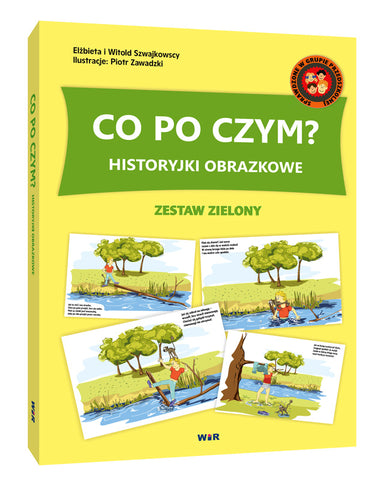 HISTORYJKI OBRAZKOWE - Co po czym?