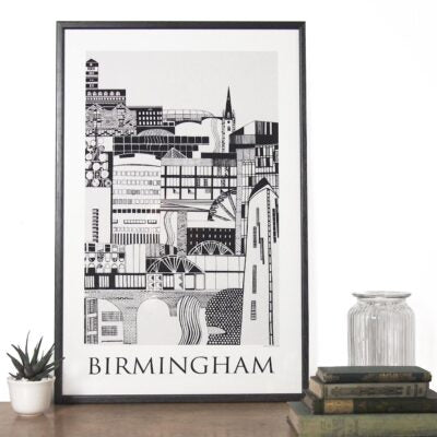 'Birmingham' print by Emma Hardicker