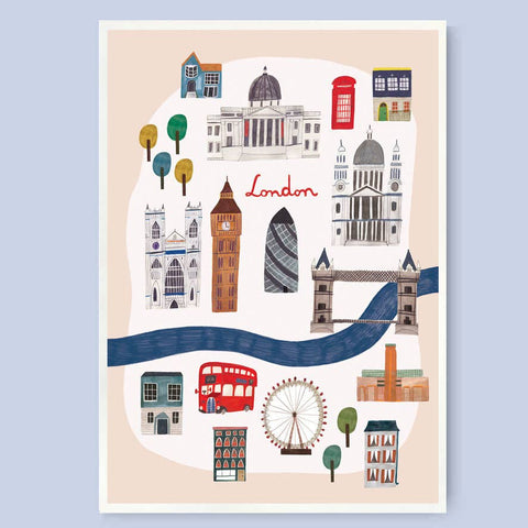 LONDON print