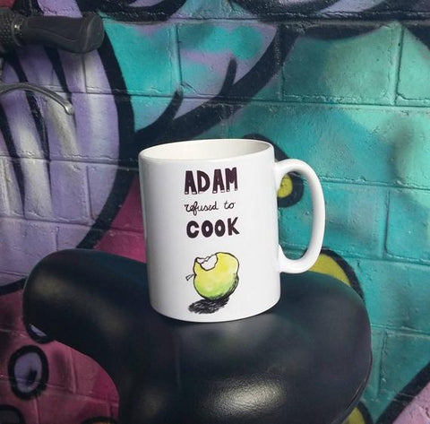 Mug 'Adam refused to cook'